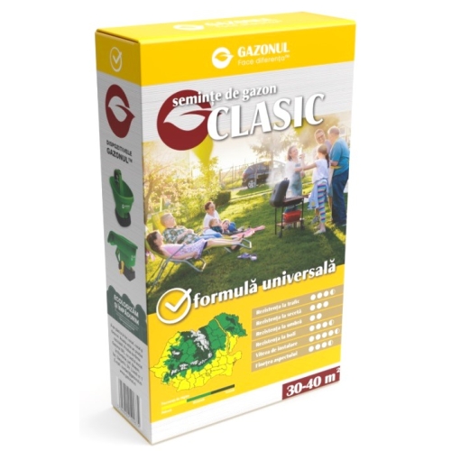 Seminte gazon Clasic 0.75 kg, Gazonul