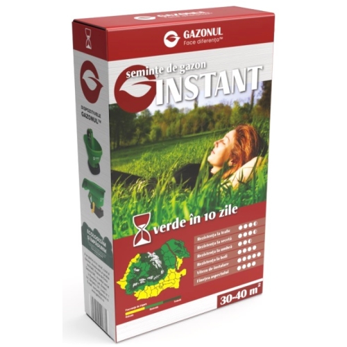Seminte gazon Instant 0.75 kg, Gazonul