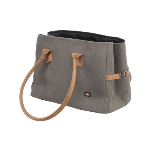Trixie Geanta De Transport, Rachel, 25x30x40 cm, Pana la 7 kg, Gri/Maro, 28875