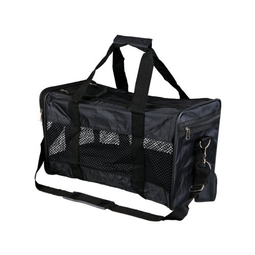 Trixie  Geanta De Transport, Ryan, 26x27x47 cm, Pana la 6 kg, Negru, 28841