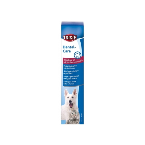 Trixie Pasta/Gel De Dinti Pentru Caini/Pisici, Cu Aroma de Vita, 100 g, 25446