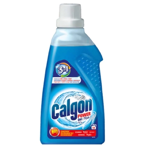 Gel anticalcar 3 in 1 Power, 15 spalari, 750 ml, Calgon. Produs pentru protejarea masinii de spalat