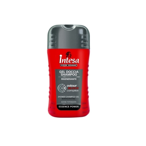 Gel de dus si sampon Odour Block, 250 ml, Intesa Pour Homme