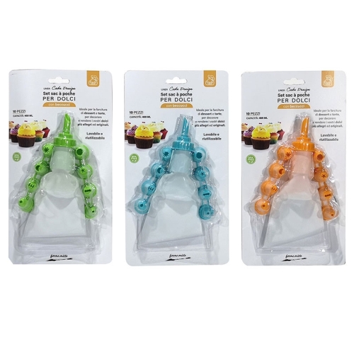 Set poche cu 9 duiuri, capacitate 400ml