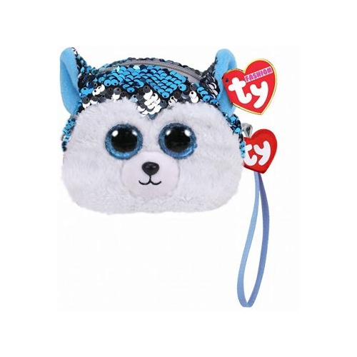 Gentuta de mana, Husky cu paiete, din plus 10 cm, TY