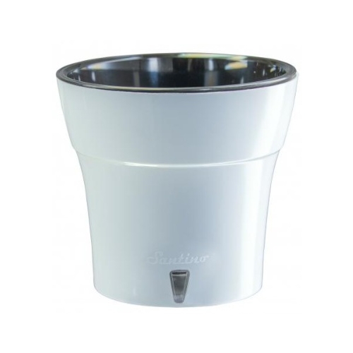 GHIVECI "DALI-DEA" 1.25L ALB-NEGRU