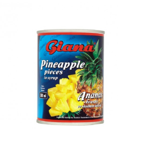 Giana Ananas bucati in sirop, 580ml