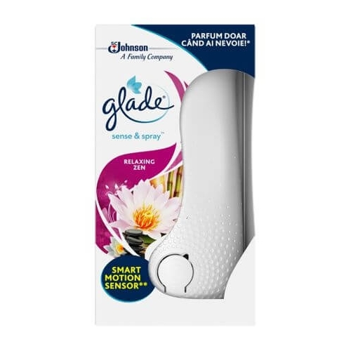 Glade aparat electric odorizant Calm Lavender & Jasmine sense and spray, 18 ml