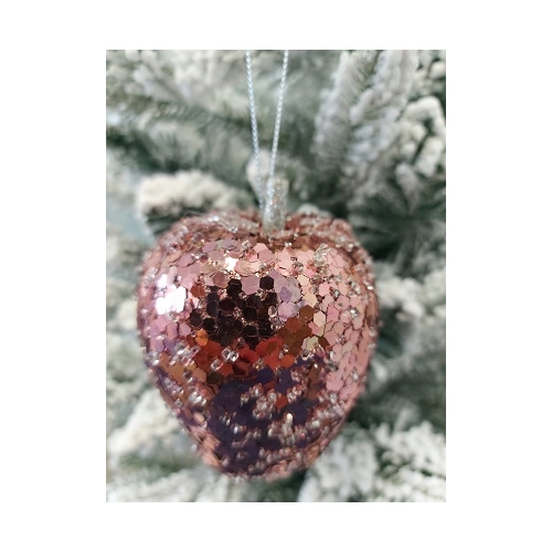 Glob mar roz Xmas 8 cm, Prosper Globuri de Craciun Prosper grupdzc