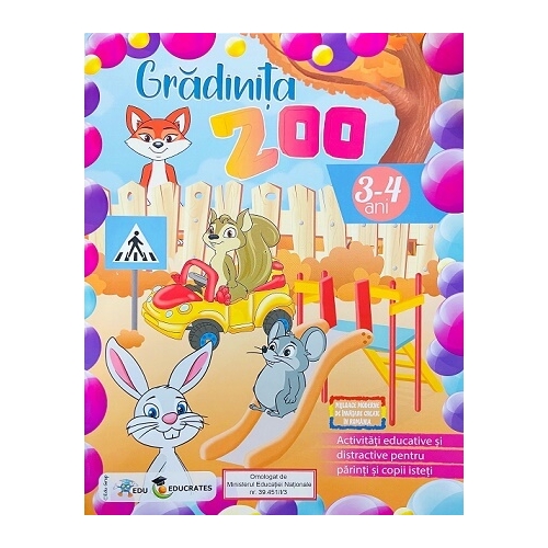 Gradinita Zoo. Pachet educational pentru Grupa mica si Grupa mijlocie, EDU, Auxiliare prescolari