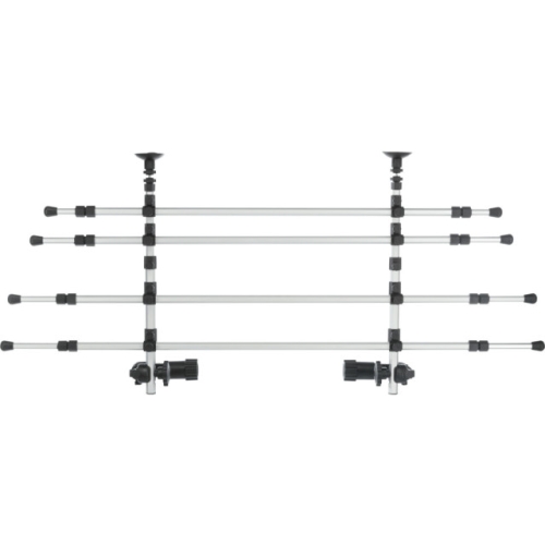 Grilaj Auto, 105-172 cm/46-60 cm, Gri/Negru, 13172