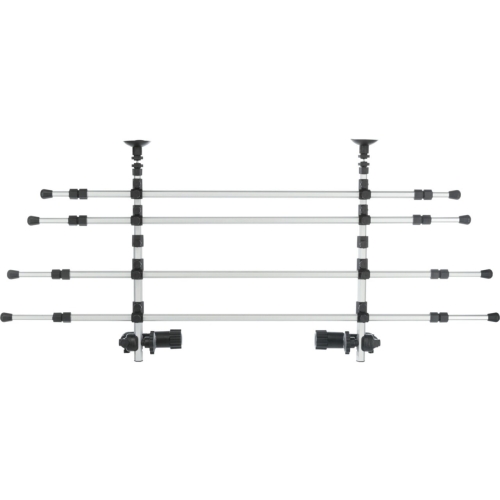 Trixie Grilaj Auto, Latime: 96-163 cm/ Inaltime: 34-48 cm, Argintiu/Negru, 13171