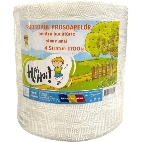 Prosop de hartie 835 foi 2 straturi 1700g, HAI HUI!