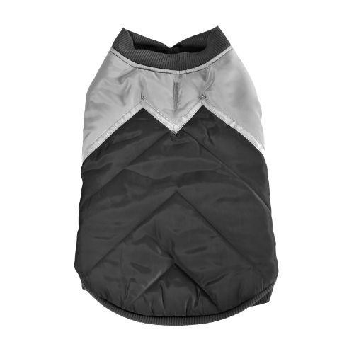 Hainuta Caini  Reflectiva Strips Black 30 cm 4DOG DELUXE