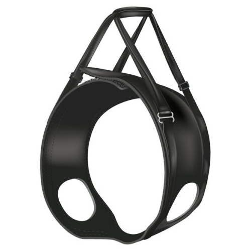 Ham Reabilitare Pentru Caini, L: 65-75 cm, Pana la 35 kg, Negru, 19407