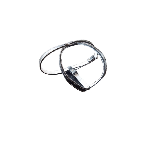Exotic-K Ham L2 Piele Captusit 53-59 cm/16 mm - Negru