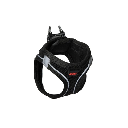 Ham pentru caini, M, 44-48 cm, negru, 4Dog