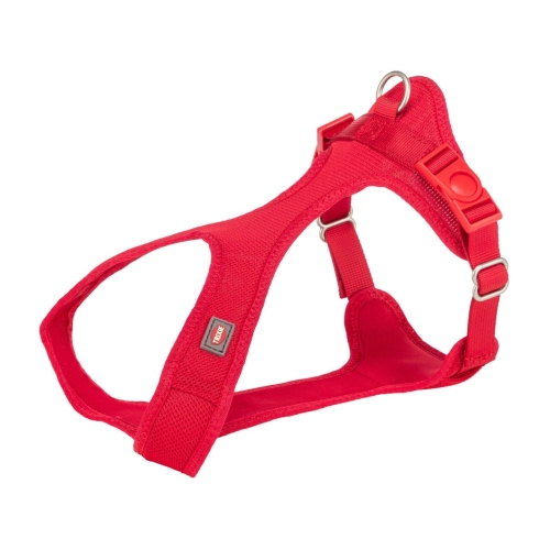 Trixie Ham Comfort Soft Touring, XS-S: 30-45 cm/15 mm, Rosu, 16263