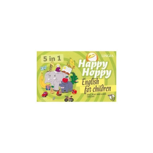 Happy Hoppy, English for children 5 in 1. Sing, play and learn english
