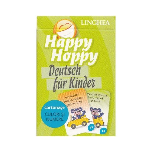Happy Hoppy. Deutsch fur Kinder. Cartonase - Culori si numere