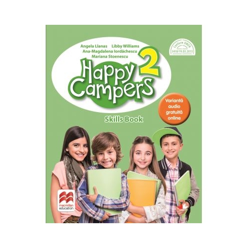 Happy Campers. Skills Book. Clasa a II-a - Angela Lianas