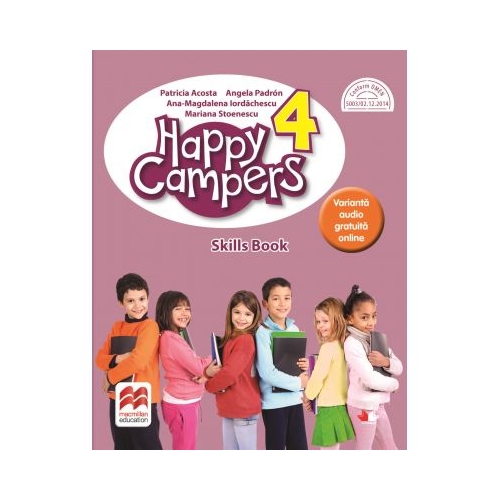 Happy campers. Skills Book. Clasa a IV-a - Patricia Acosta