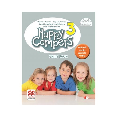 Happy Campers 3. Skills Book. Clasa a III-a - Patricia Acosta