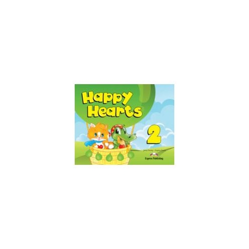 Happy Hearts 2, Pupils Pack. Curs de limba engleza pentru prescolari cu multirom si fise de lucru - Virginia Evans