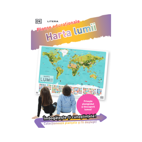 Harta lumii. Planse educationale