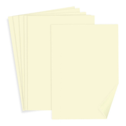 Set 50 coli de hartie alb/ivory 50x75 cm (DQ10)