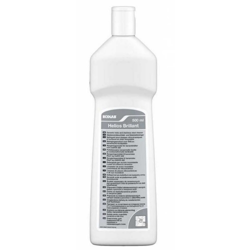 Ecolab Helios Brillant Solutie pentru curatare inox, 500 ml. Produse curatare casa si exterior, solutii curatare suprafete