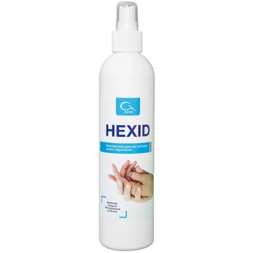 Hexid - Dezinfectant maini si tegumente cu alcool - 300 ml