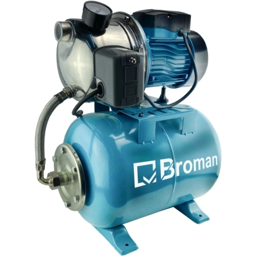 Hidrofor complet Broman AutoJet 100S, 1800W, rezervor 24L, 3600 L/h