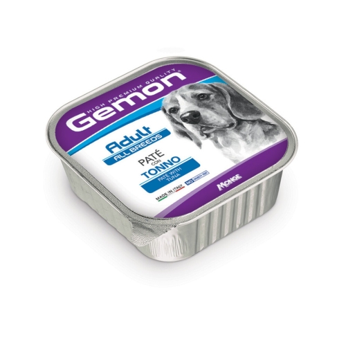 Monge Hrana Umeda Pentru Caini, Gemon Adult, Pate Cu Ton, 150 g