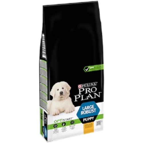 Hrana uscata pentru caini cu Pui, 12 kg, Purina Pro Plan Large Robust Puppy