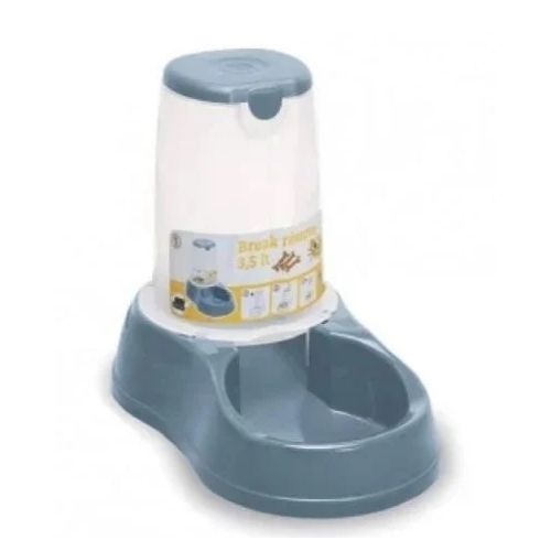 Hranitor caini Break Gri 3.5 l STEFANPLAST