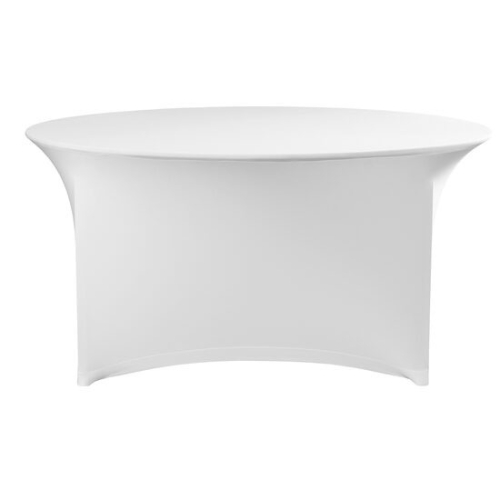 Husa masa, rotunda, HENDI, 810996, Alb, diam. 1500x(H)760mm