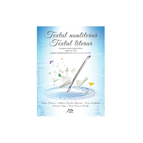 Textul nonliterar, textul literar - Alina Manea