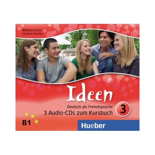 Ideen 3. 3 Audio-CDs zum Kursbuch - Wilfried Krenn, Herbert Puchta