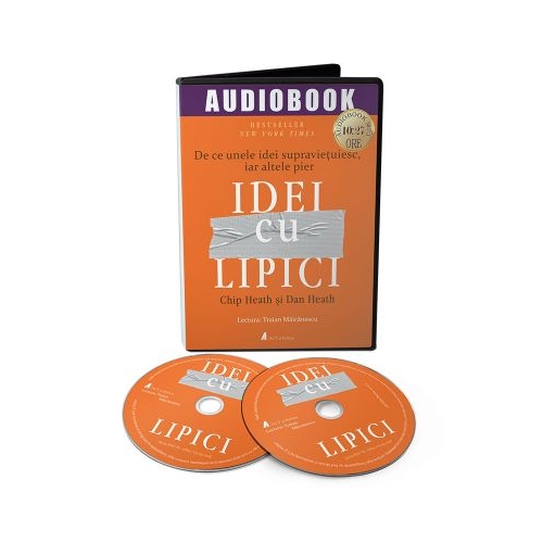Idei cu lipici. Audiobook - Chip Heath, Dan Heath