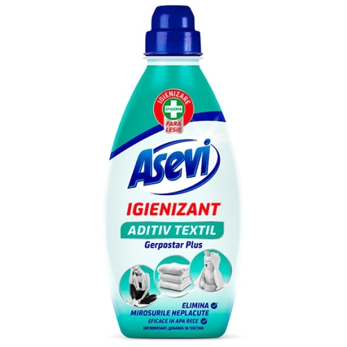 Igienizant aditiv textil 720 ml, Asevi. Produs pentru igienizarea casei