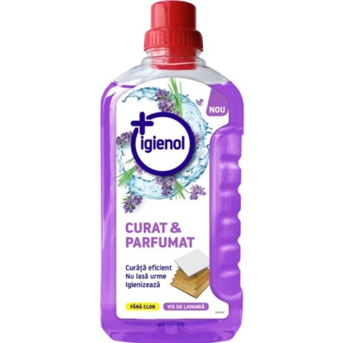IGIENOL CURAT & PARFUMAT SOLUTIE PARDOSELI SI SUPRAFETE VIS DE LAVANDA 1L