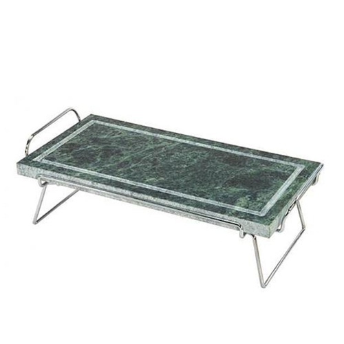 Set piatra-gratar 190x370mm, suport metalic