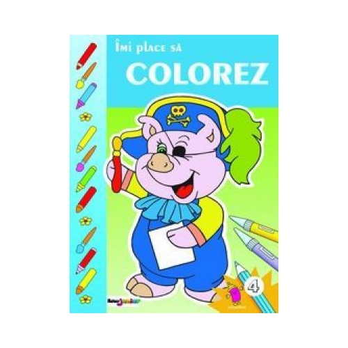 Imi place sa colorez - Vol. IV