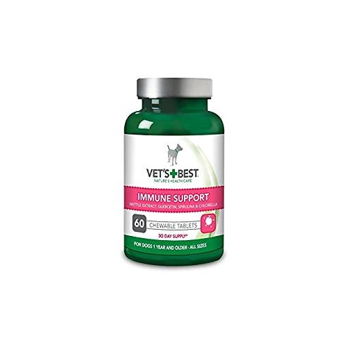 Immune Support, pentru caini, 60 tablete, Vet`s Best 