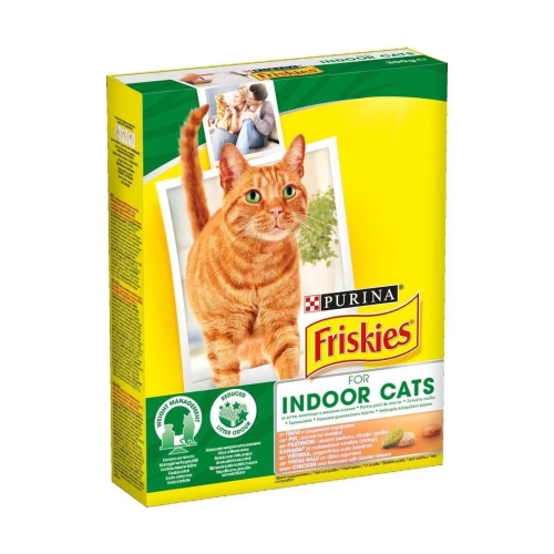 Purina Friskies Pentru pisicile de apartament cu Pui, 300 gpe grupdzc.ro✅. Descopera gama copleta de produse la oferte speciale✅!