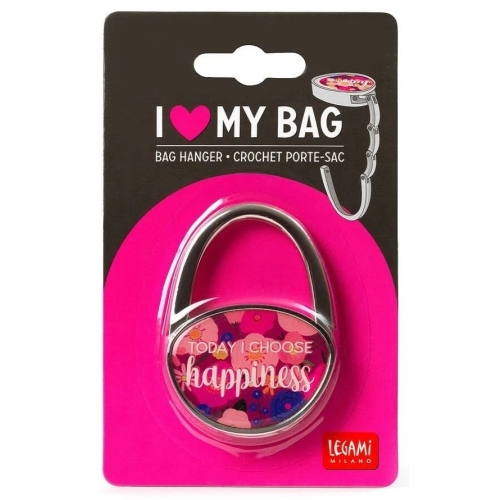Inel prindere geanta I Love My Bag Flowers Legami