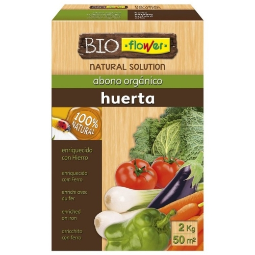 Ingrasamant solid ecologic pentru legume, 2kg, Bio Flower