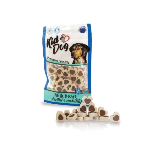 KidDog Inimi de Vanilie cu Carne de Rata, 80 g, A04831