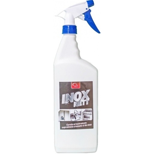 InoxNett - Solutie pentru suprafete cromate si inox - 1L
